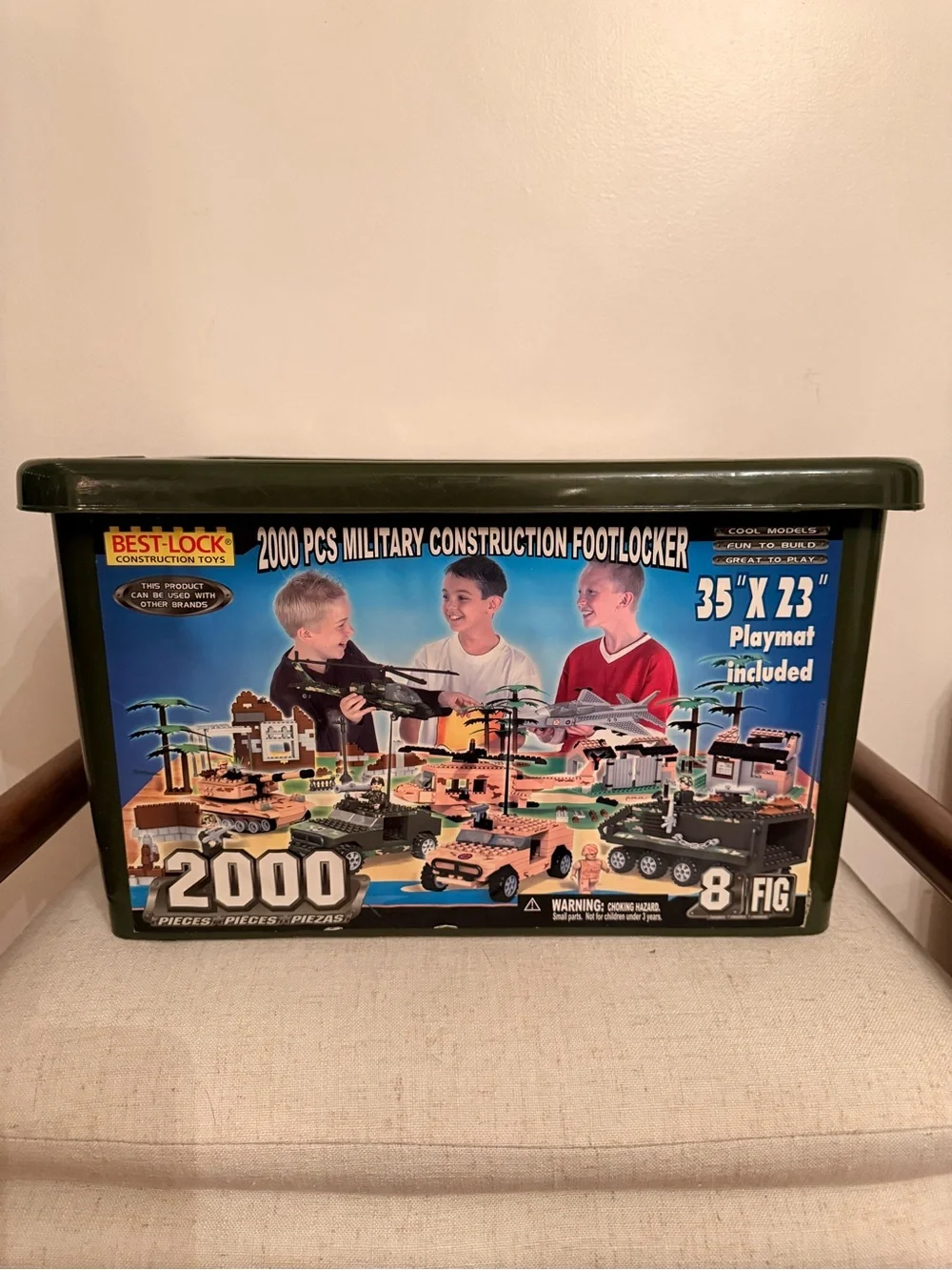Vintage Best-Lock Military Construction Footlocker Bulk Lot - 2000 Pcs